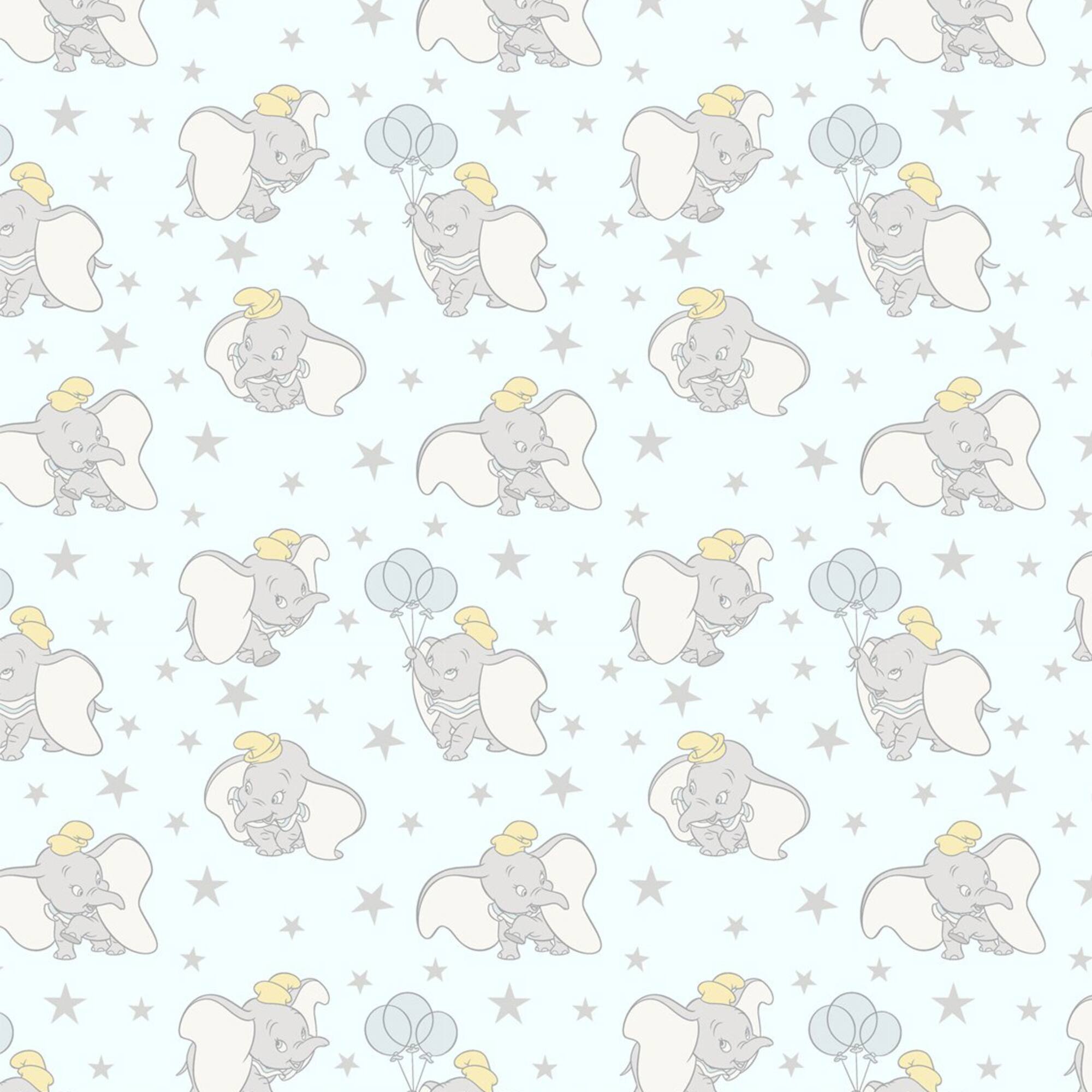 Disney® Dumbo Star Nursery Cotton Fabric